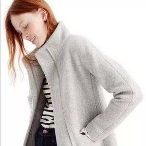 JCrew Stadium Cloth Cocoon Coat Size 00